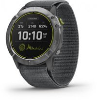 Garmin Enduro Su Geçirmez 54 mm Örgü Kordon Daire Unisex Akıllı Saat Gri