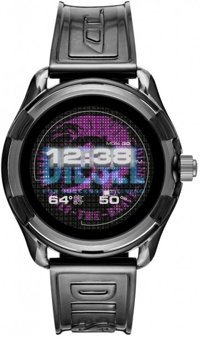 Diesel Fadelite Gen 5 (DW9D1) Android Wear Su Geçirmez 44 mm TPU Kordon Daire Unisex Akıllı Saat Siyah