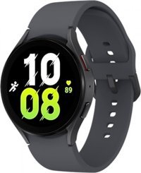 Samsung Galaxy Watch 5 (SM-R910) Android Wear Su Geçirmez 44.4 mm Silikon Kordon Daire Tansiyon Ölçen Unisex Akıllı Saat Siyah