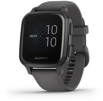 Garmin Venu Sq Su Geçirmez 40.6 mm Silikon Kordon Kare Unisex Akıllı Saat Gri