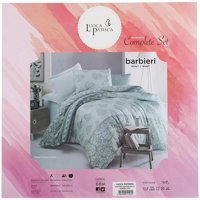 Luoca Patisca Kışlık 160 x 220 cm Desenli Tek Kişilik Nevresim Takımı Gri