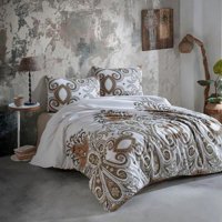 Kristal By Taç Ranforce Kışlık 160 x 220 cm Desenli Tek Kişilik Nevresim Takımı Çok Renkli