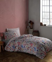 Soley Ranforce Kışlık 160 x 220 cm Genç Tek Kişilik Nevresim Takımı Beyaz