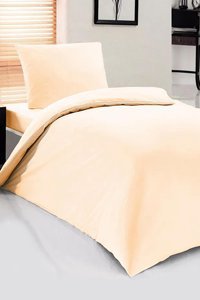 Evlen Home Pamuk Kışlık 200 x 220 cm Düz Tek Kişilik Nevresim Takımı Beyaz