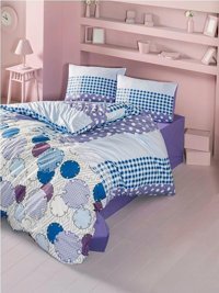 Komfort Home Ranforce Kışlık 160 x 220 cm Desenli Tek Kişilik Nevresim Takımı Çok Renkli