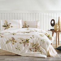 Özdilek Kışlık 160 x 220 cm Yaprak Tek Kişilik Nevresim Takımı Çok Renkli