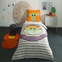 Taç Pamuk Dört Mevsim 160 x 220 cm Lastikli Bebek Çocuk Tek Kişilik Nevresim Takımı Çok Renkli