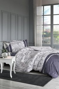 Özdilek Ranforce Kışlık 160 x 220 cm Yaprak Tek Kişilik Nevresim Takımı Beyaz