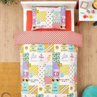 Karaca Home Pamuk Dört Mevsim 160 x 220 cm Lastikli Genç Tek Kişilik Nevresim Takımı Çok Renkli