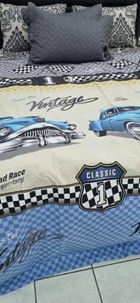 Clasy Yazlık 160 x 220 cm Araba Tek Kişilik Nevresim Takımı Çok Renkli