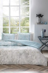 Özdilek Ranforce Kışlık 160 x 220 cm Çiçekli Tek Kişilik Nevresim Takımı Turkuaz
