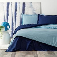 Özdilek Pamuk Kışlık 200 x 220 cm Düz Çift Kişilik Nevresim Takımı Aqua