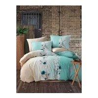 New Home Pamuk Dört Mevsim 200 x 220 cm Çiçekli Çift Kişilik Nevresim Takımı Çok Renkli