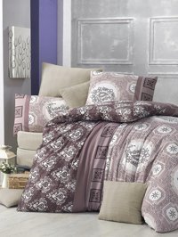 Komfort Home Pamuk Polyester 200 x 220 cm Desenli Çift Kişilik Nevresim Takımı Çok Renkli