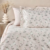 Marie Claire Pamuk Ranforce Dört Mevsim 200 x 220 cm Çiçekli Çift Kişilik Nevresim Takımı Çok Renkli