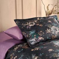 Marie Claire Dört Mevsim 200 x 220 cm Çiçekli Çift Kişilik Nevresim Takımı Siyah