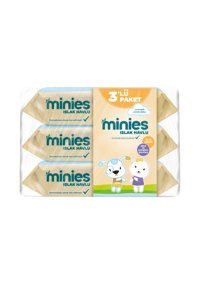 Minies 72 Yaprak 3'lü Islak Havlu