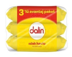 Dalin 56 Yaprak 3'lü Paket Islak Mendil
