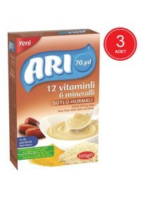 Arı Tahıllı Pirinç Unlu Probiyotikli Kaşık Maması 3x200 gr