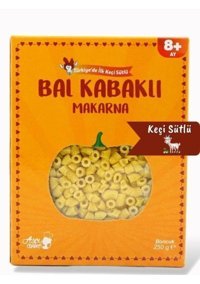 Aşçı Anne Keçi Sütlü Tahıllı Glutensiz Organik Bal Kabaklı Bebek Makarnası 250 gr