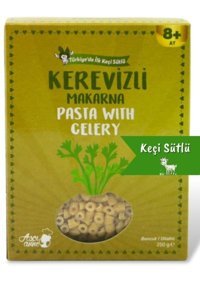 Aşçı Anne Keçi Sütlü Tahıllı Glutensiz Organik Kerevizli Bebek Makarnası 250 gr