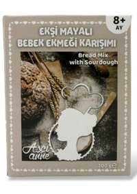 Aşçı Anne Tahıllı Glutensiz Organik Ekşi Mayalı Bebek Ekmeği Karışımı 300 gr
