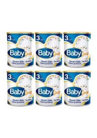 Baby Goat Keçi Sütlü Probiyotikli 3 Numara Devam Sütü 6x400 gr