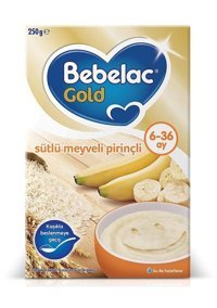 Bebelac Gold Tahıllı Meyveli Probiyotikli Kaşık Maması 7x250 gr