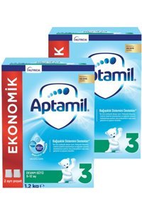 Aptamil Probiyotikli 3 Numara Devam Sütü 2x1.2 kg
