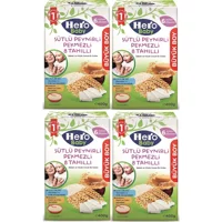 Hero Baby Tahıllı Glutensiz Pekmez Peynir Kaşık Maması 4x400 gr