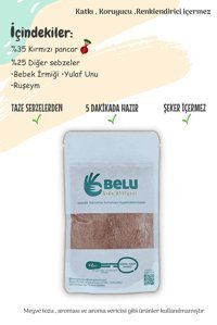 Belu Gıda Atölyesi Tahıllı Pancarlı Kaşık Maması 100 gr