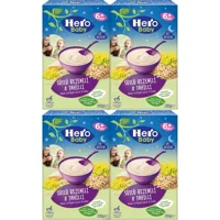 Hero Baby Gece Tahıllı Rezeneli Kaşık Maması 4x200 gr