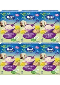 Hero Baby Gece Tahıllı Rezeneli Kaşık Maması 6x200 gr