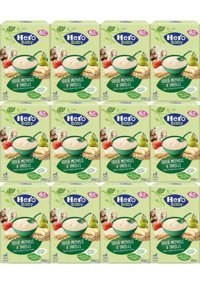Hero Baby Tahıllı Glutensiz Meyveli Sütlü Kaşık Maması 12x200 gr