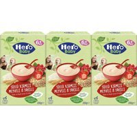 Hero Baby Tahıllı Kırmızı Meyveli Sütlü Kaşık Maması 3x200 gr