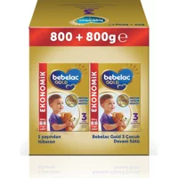Bebelac Probiyotikli 3 Numara Devam Sütü 2x1.6 kg