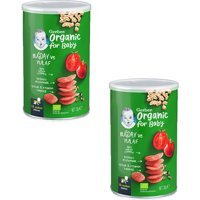 Gerber Tahıllı Organik Buğday Sebzeli Bebek Atıştırmalığı 2x35 gr