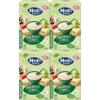 Hero Baby Tahıllı Meyveli Sütlü Kaşık Maması 4x400 gr