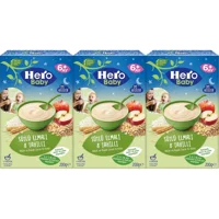 Hero Baby Gece Tahıllı Elmalı Tahıllı Sütlü Kaşık Maması 3x200 gr