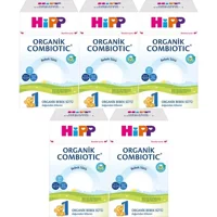 Hipp Yenidoğan Tahılsız Glutensiz Organik Probiyotikli 1 Numara Devam Sütü 5x800 gr
