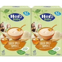 Hero Baby Tahıllı Ballı İrmikli Kaşık Maması 2x200 gr