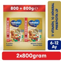 Bebelac Gold Probiyotikli 2 Numara Devam Sütü 2x1.6 kg