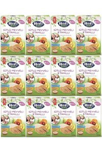 Hero Baby Tahıllı Meyveli Sütlü Kaşık Maması 12x200 gr
