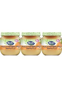 Hero Baby Tahılsız Glutensiz Armutlu Mandalinalı Muzlu Kavanoz Maması 3x125 gr