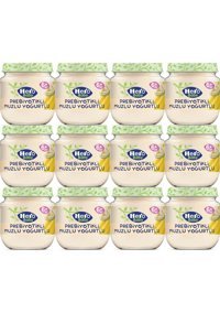 Hero Baby Tahılsız Glutensiz Muzlu Yoğurtlu Probiyotikli Kavanoz Maması 12x120 gr