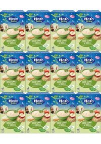 Hero Baby Gece Tahıllı Elmalı Tahıllı Sütlü Kaşık Maması 12x200 gr