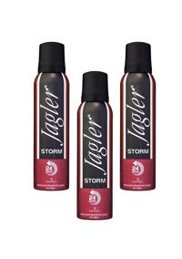 Jagler Storm Pudrasız Ter Önleyici Sprey Erkek Deodorant 3x150 ml