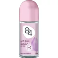 8X4 Soft Kiss Pudrasız Ter Önleyici Antiperspirant Roll-On Kadın Deodorant 50 ml