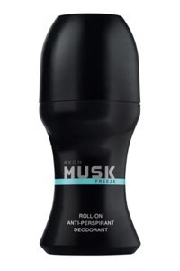Avon Musk Freeze Pudrasız Ter Önleyici Antiperspirant Roll-On Erkek Deodorant 50 ml