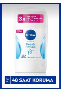 Nivea Fresh Natural Pudrasız Ter Önleyici Stick Kadın Deodorant 50 ml